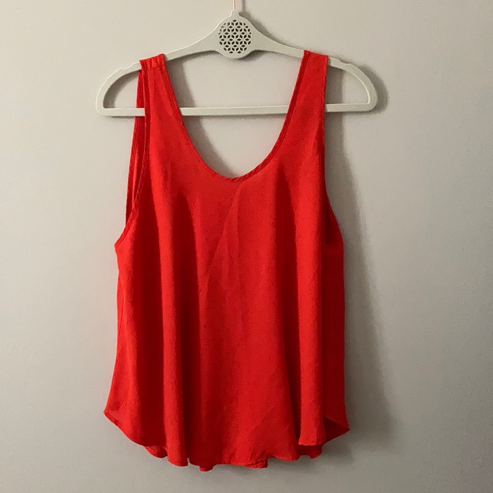 Lush Sheer Flowy Tank